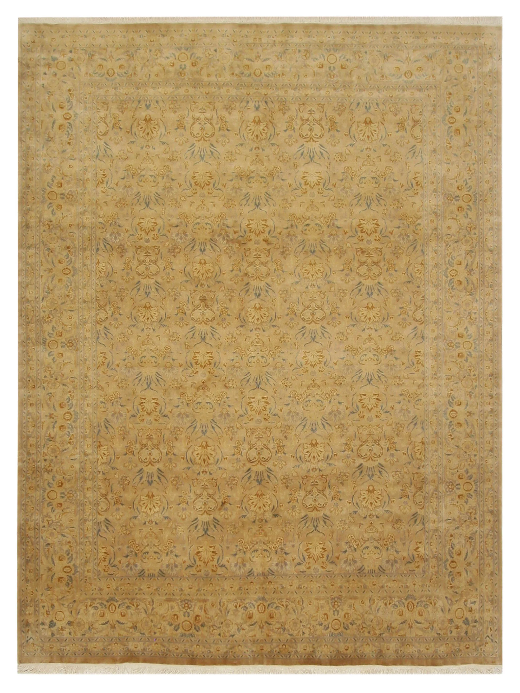 Classic Hand Knotted Gold 9x12