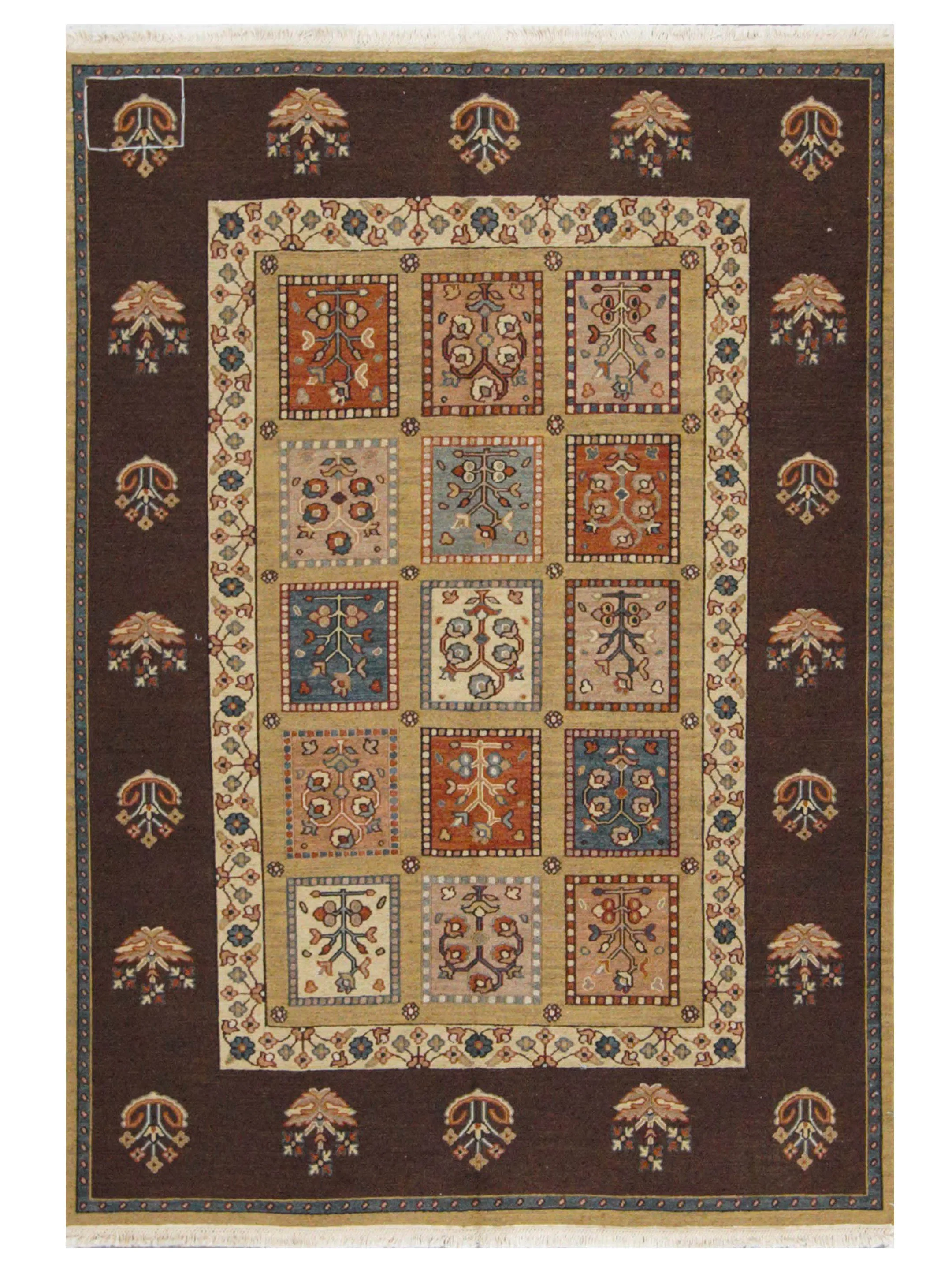 Summak Hand Knotted Gold 5x8