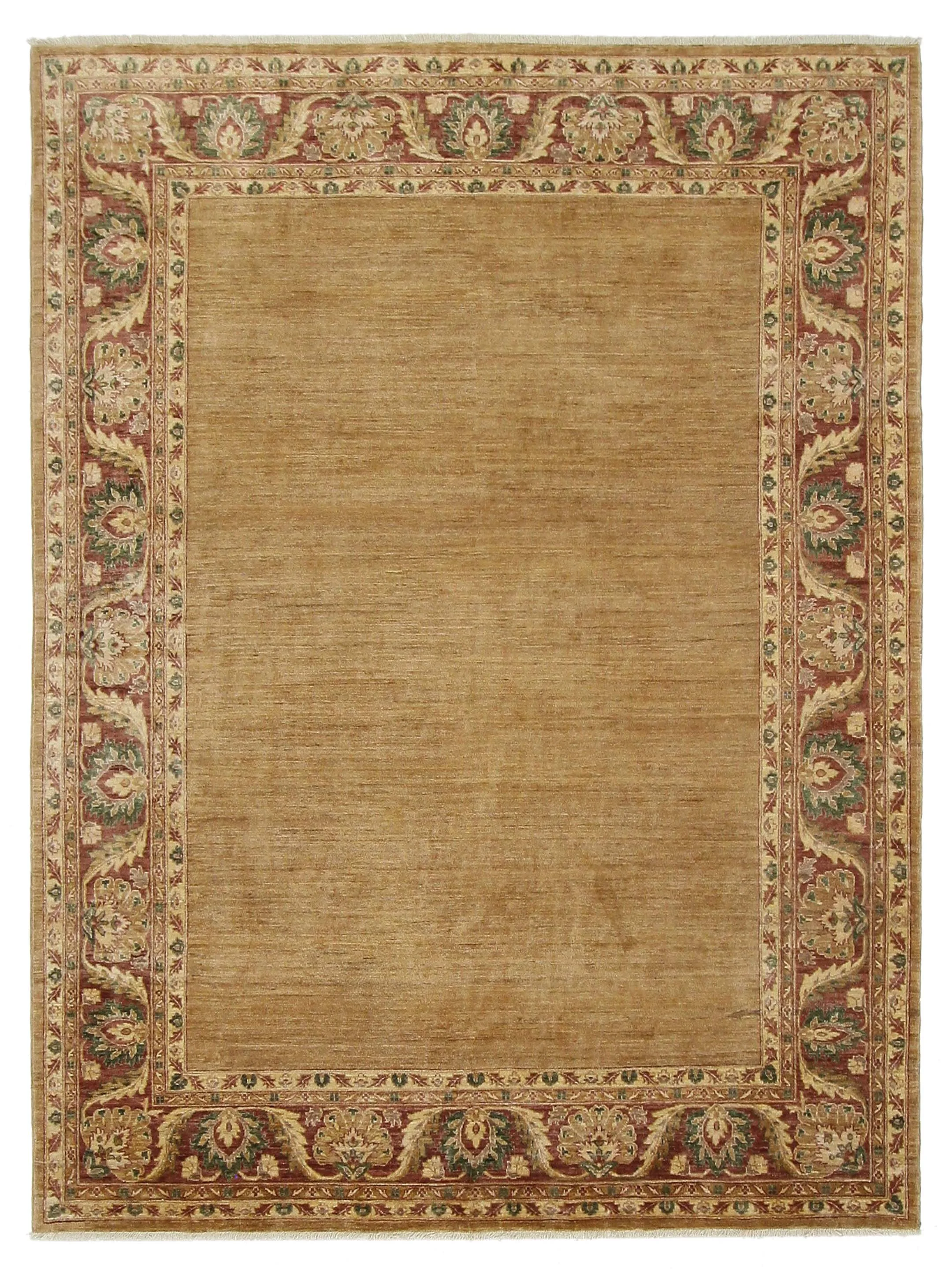 Ziegler Hand Knotted Gold 9x12