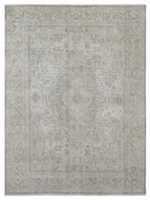 Vintage Hand Knotted Beige 6x9